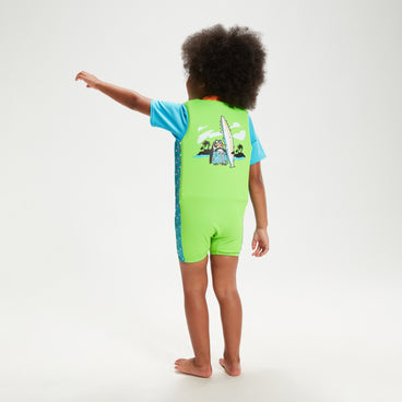Infant Learn to Swim Chima African Penguin Float Suit Green