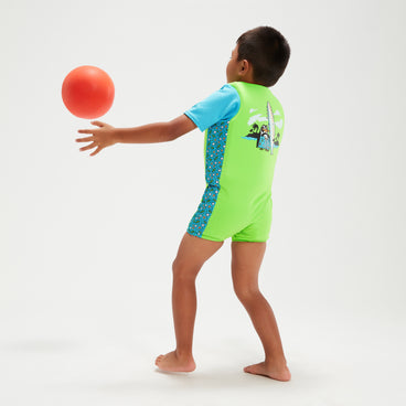 Infant Learn to Swim Chima African Penguin Float Suit Green