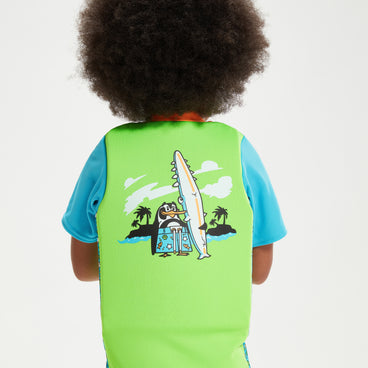 Infant Learn to Swim Chima African Penguin Float Suit Green