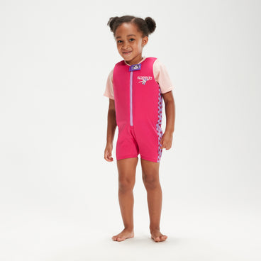 Infant Learn to Swim Aria Sea Otter Float Suit Pink
