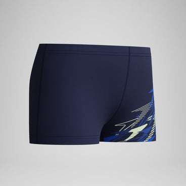 Boys Medley Logo Aquashort Navy/Blue