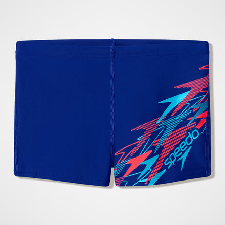 Boys Medley Logo Aquashort Blue