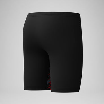 Boys Medley Logo Jammer Black/Red