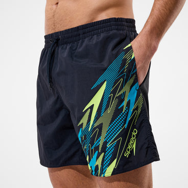 Men's Medley Logo Swim Shorts Black/Green