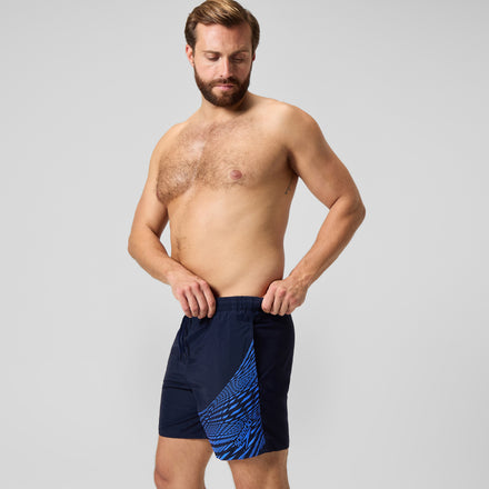 Men's HyperBoom Splice Swim Shorts Navy/Blue