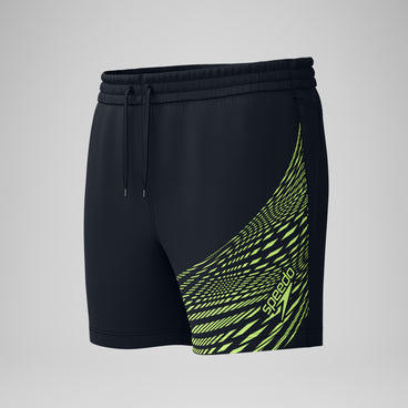 Men's HyperBoom Splice Swim Shorts Black/Yellow