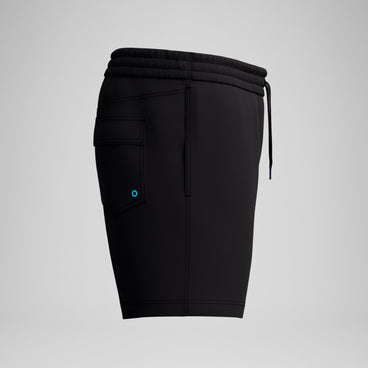 Men's Medley Logo Swim Shorts Black/Orange