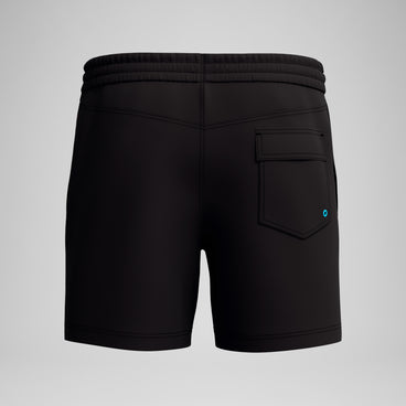 Men's Medley Logo Swim Shorts Black/Orange