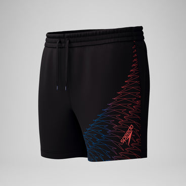 Men's Medley Logo Swim Shorts Black/Orange