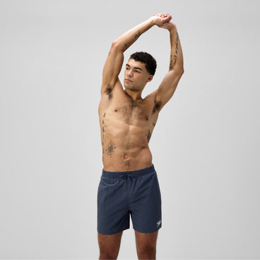 Men's Essential Solid Swim Shorts Grey