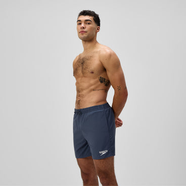 Men's Essential Solid Swim Shorts Grey