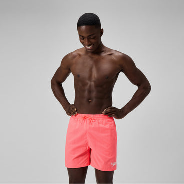 Men's Essential Solid Swim Shorts Orange