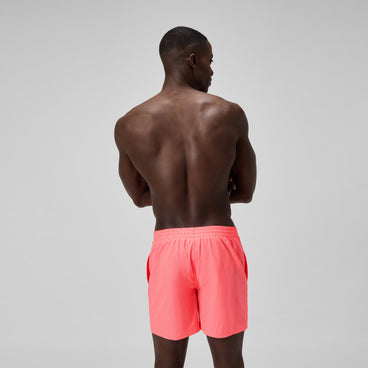 Men's Essential Solid Swim Shorts Orange