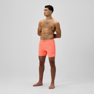 Men's Essential Solid Swim Shorts Orange