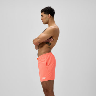 Men's Essential Solid Swim Shorts Orange