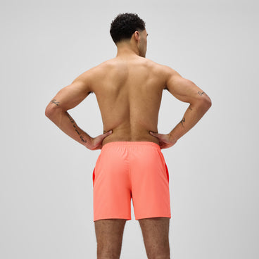 Men's Essential Solid Swim Shorts Orange