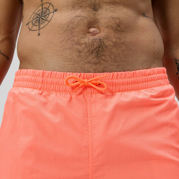 Men's Essential Solid Swim Shorts Orange
