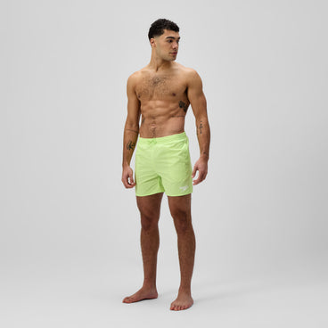 Men's Essential Solid Swim Shorts Green
