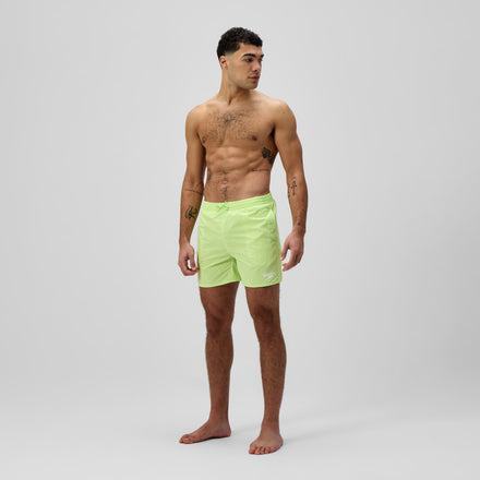 Men's Essential Solid Swim Shorts Green