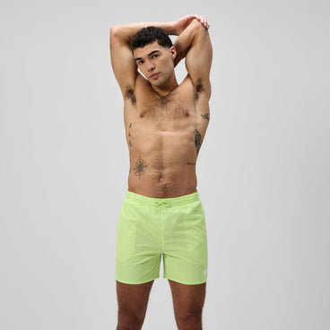 Men's Essential Solid Swim Shorts Green