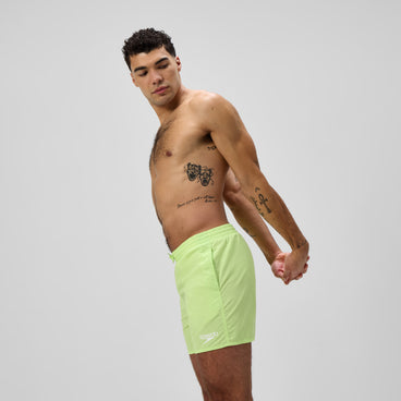 Men's Essential Solid Swim Shorts Green