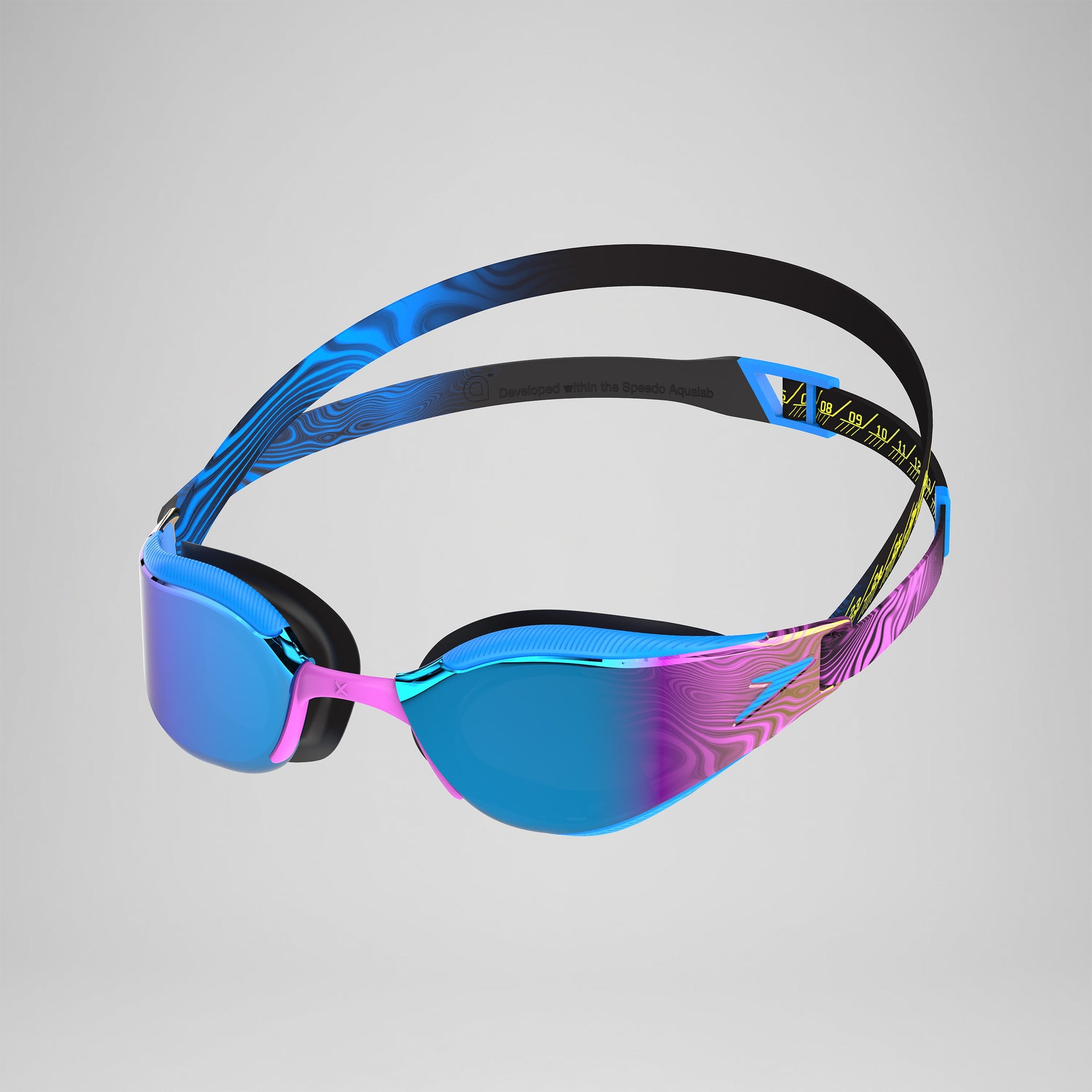 Adult Fastskin Hyper Elite Mirror Goggles Blue/Purple