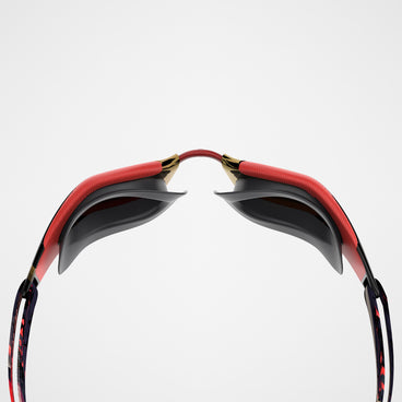 Adult Fastskin Hyper Elite Mirrored Goggles Smoke/Red