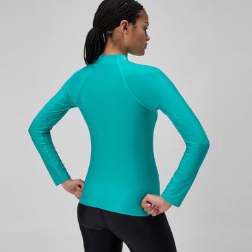 Women's Long Sleeve Rashguard Turquoise