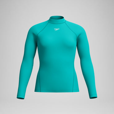 Women's Long Sleeve Rashguard Turquoise
