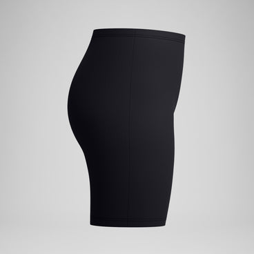 Women's Solid Swim Shorts Black