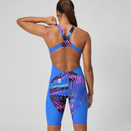 Women's Fastskin LZR Ignite Kneeskin Blue/Pink