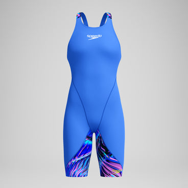 Women's Fastskin LZR Ignite Kneeskin Blue/Pink