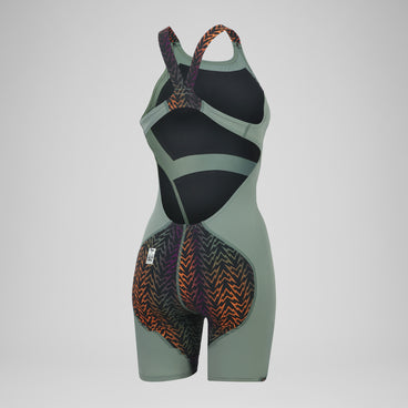Women's Fastskin LZR Ignite Kneeskin Green/Black