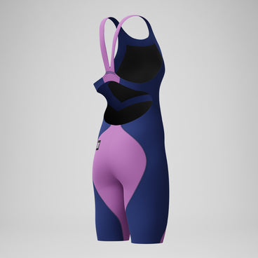 Girls Fastskin LZR Ignite Kneeskin Black/Pink