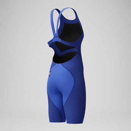Girls' Fastskin LZR Ignite Kneeskin Blue/Yellow