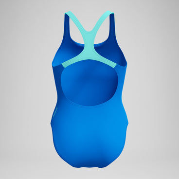 Women's Medley Logo Swimsuit Blue/Green