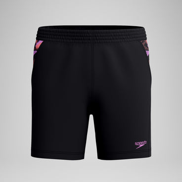 Men's Xpress Lite Panel Swim Shorts Black/Pink