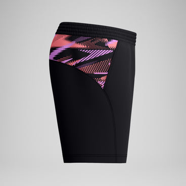 Men's Xpress Lite Panel Swim Shorts Black/Pink