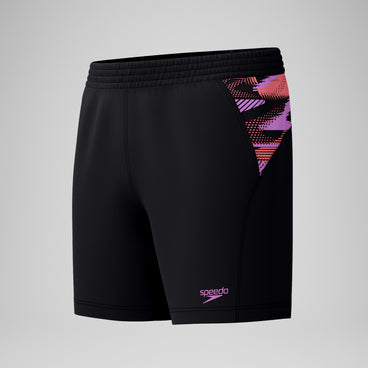 Men's Xpress Lite Panel Swim Shorts Black/Pink