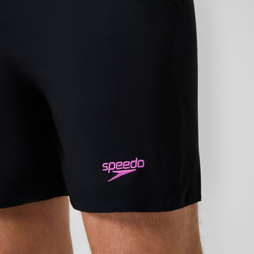 Men's Xpress Lite Panel Swim Shorts Black/Pink
