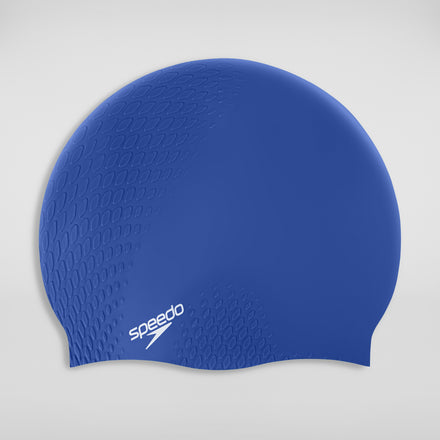 Adult Bubble Active+ Swim Cap Blue