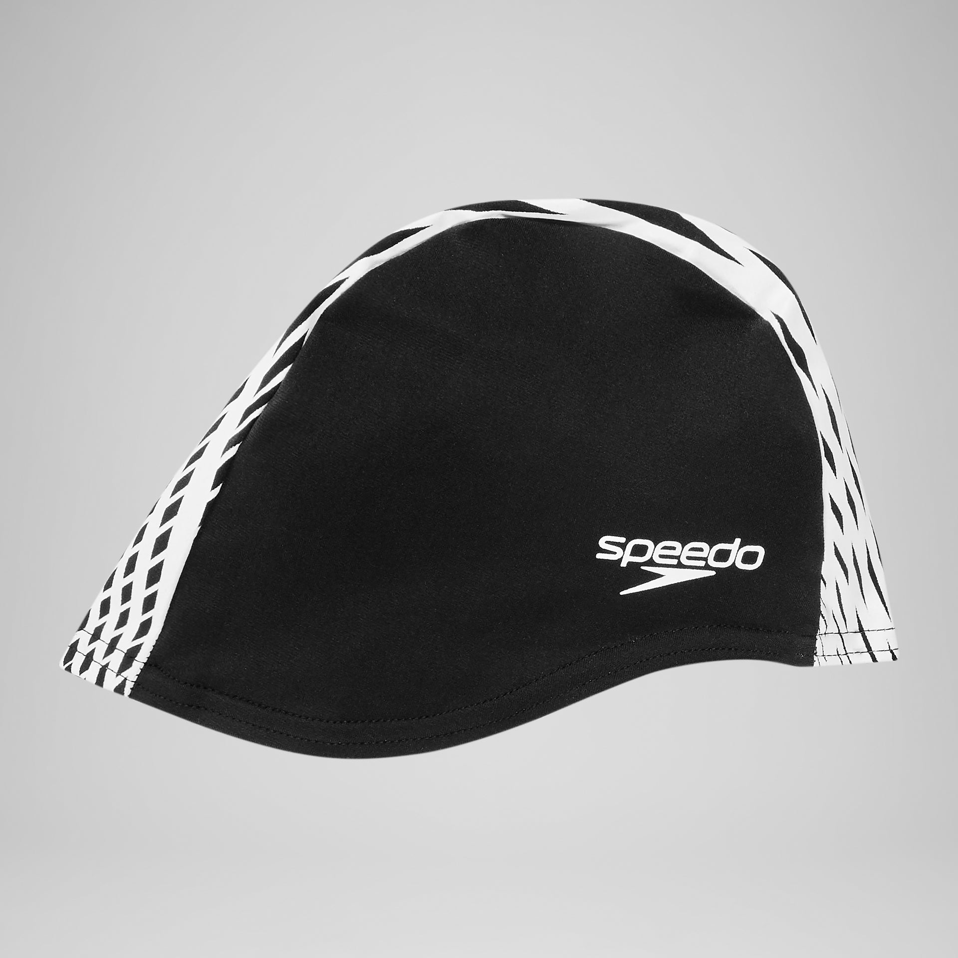 Boom Endurance+ Swim Cap Black White