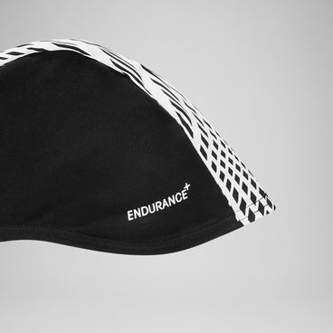 Adult Boom Endurance+ Swim Cap Black/White