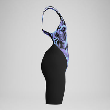 Girls Fastskin Endurance+ Max Openback Kneeskin Black/Blue