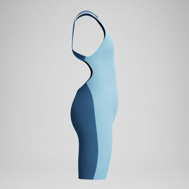 Girls Fastskin Endurance+ Max Openback Kneeskin Blue