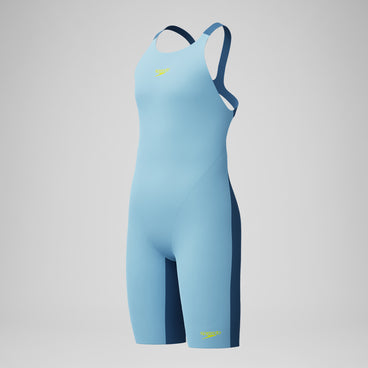 Girls Fastskin Endurance+ Max Openback Kneeskin Blue