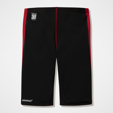 Boys Fastskin Endurance+ Max High Waist Jammer Red/Black