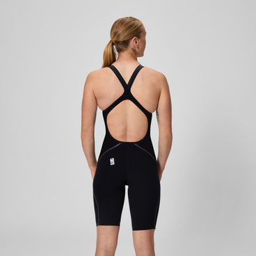 Women's Fastskin LZR Pure Intent 2.0 Openback Kneeskin Black