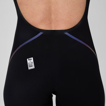 Women's Fastskin LZR Pure Intent 2.0 Openback Kneeskin Black
