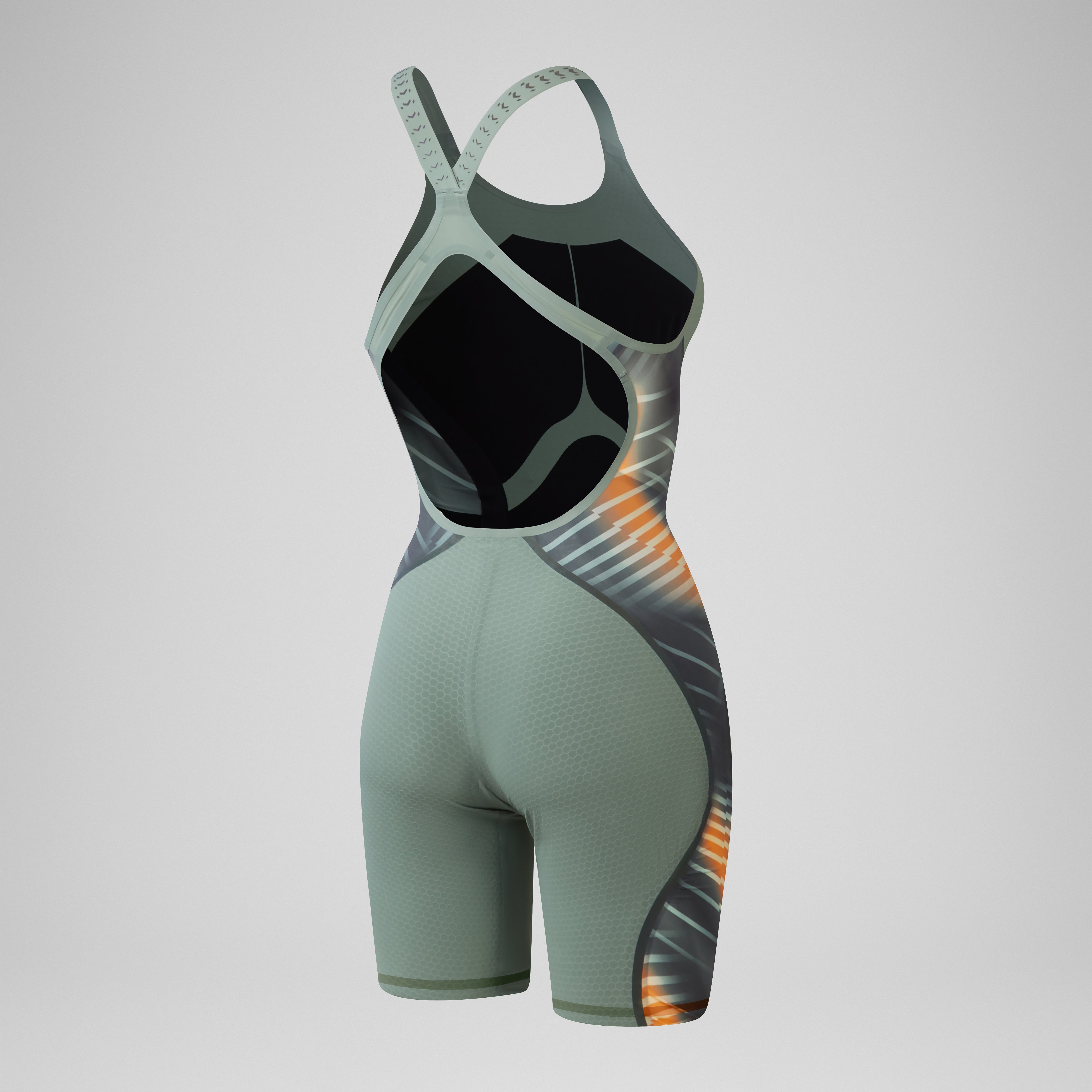 Women's Fastskin LZR Pure Intent 2.0 Openback Kneeskin Green